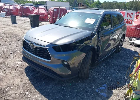 2023 Toyota Highlander Xle из США, поврежденный, VIN 5TDKDRAH3PS022619